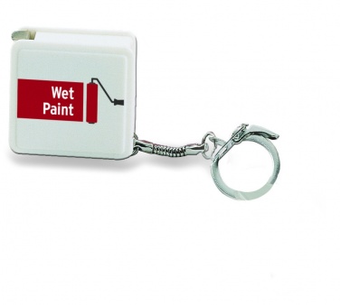 Logo trade promotional products picture of: Key ring w/ flexible ruler 1m, Vantaa